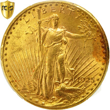 Coin, United States, Saint-Gaudens, $20, 1925, PCGS MS64