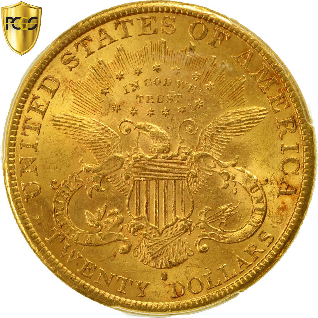 Coin, United States, Liberty Head, $20, 1899 S, PCGS MS62
