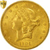 Coin, United States, Liberty Head, $20, 1904, PCGS MS63