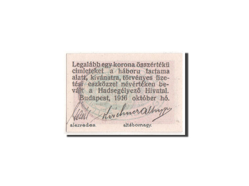 Hungary, Budapest, 10 Filler, 1916, Notgeld, Pick UNL, UNC
