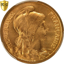 Coin, France, Dupuis, 10 Centimes, 1916, Paris, PCGS, MS67RD, Bronze, KM:843