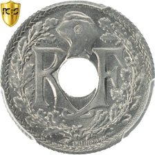 Moneta, Francia, 10 Centimes, 1941, PCGS, MS66, Zinco, KM:897, graded