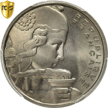 Moneda, Francia, Cochet, 100 Francs, 1954, Beaumont - Le Roger, PCGS, MS66