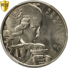 Moneda, Francia, Cochet, 100 Francs, 1955, Beaumont - Le Roger, PCGS, MS65