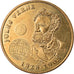 France, Medal, 3 Ecus d'Amiens, Jules Verne, 1994-1995, MS(63), Bronze