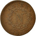Coin, FRENCH STATES, ANTWERP, 10 Centimes, 1814, Anvers, VF(30-35), Bronze