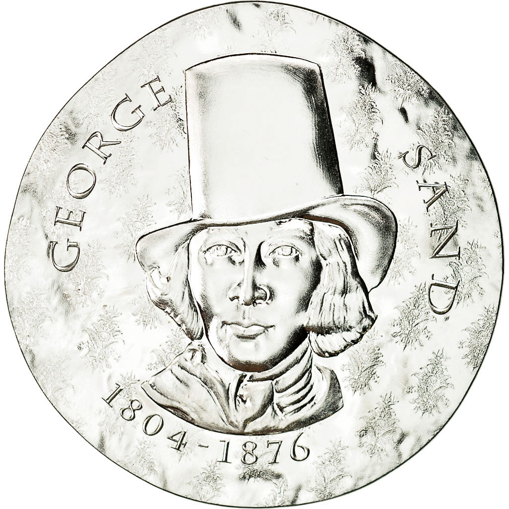 France, Monnaie de Paris, 10 Euro, George Sand, 2018, Silver