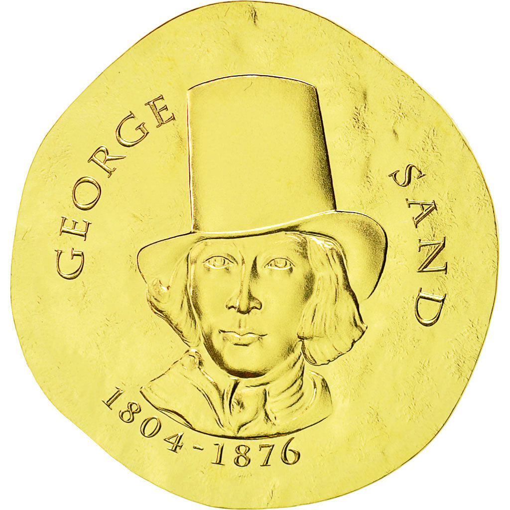 Frankreich, Monnaie de Paris, 50 Euro, George Sand, 2018, Gold
