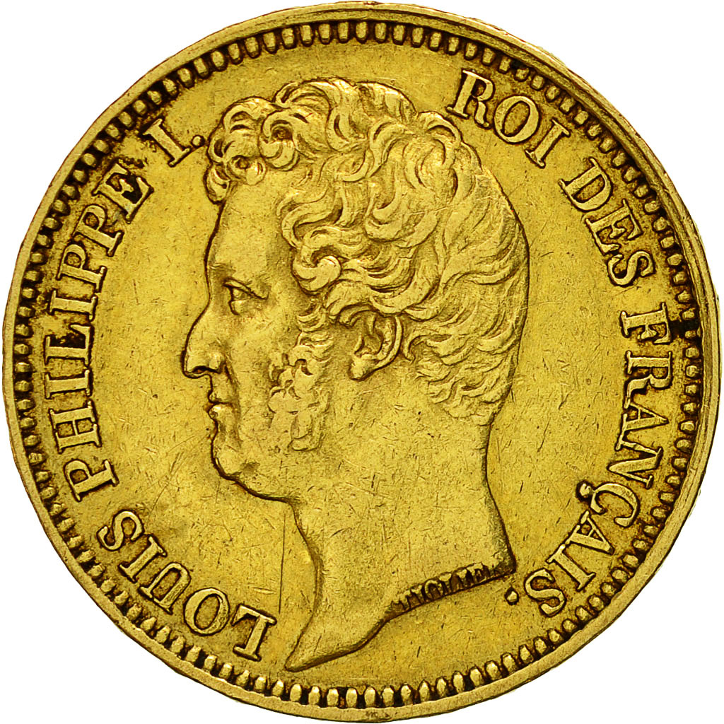 Munten, Frankrijk, Louis-Philippe, 20 Francs, 1831, Lille, ZF, Goud, KM:746.4