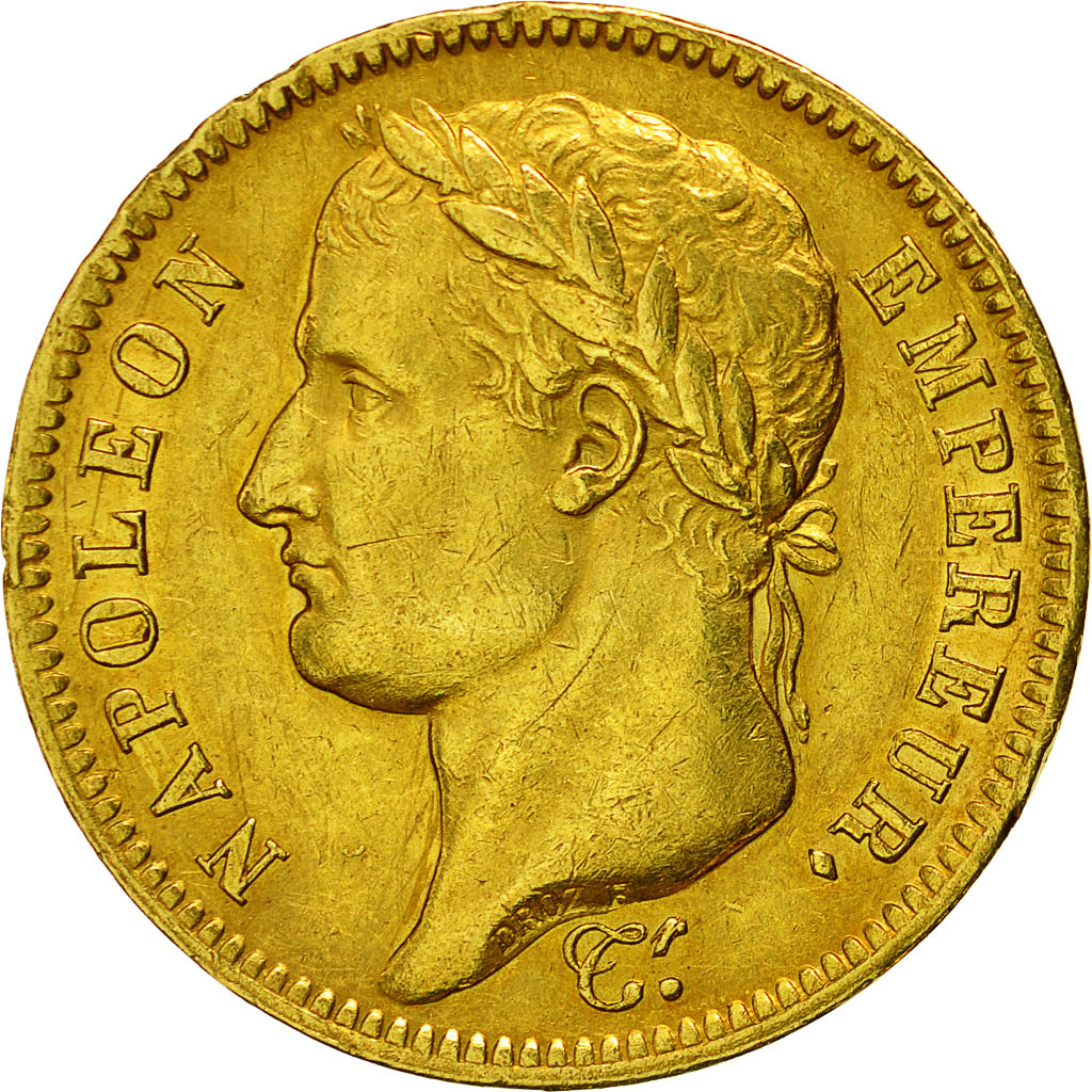 Monnaie, France, Napoléon I, 40 Francs, 1812, Paris, TTB+, Or, Gadoury:1084