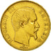 Coin, France, Napoleon III, 50 Francs, 1855, Paris, EF(40-45), Gold, KM:785.1