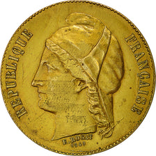 Moneta, Francia, Hors Concours de Rogat, 5 Francs, 1848, ESSAI, BB+, Ottone