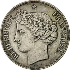 Moneta, Francia, Concours d'Avers de Barre, 5 Francs, 1848, ESSAI, BB, Copper