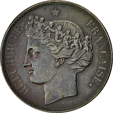 Monnaie, France, Essai Thonnelier, 5 Francs, 1843, TTB+, Bronze, Mazard:1156a