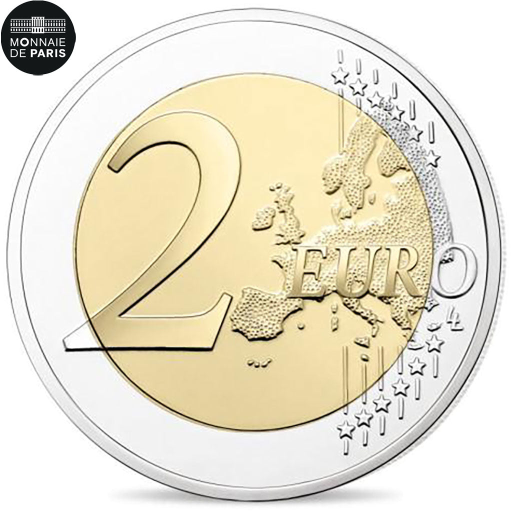 France, Monnaie de Paris, 2 Euro, Simone Veil, 2018, BE, Bimetallic