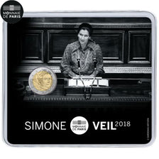Francja, Monnaie de Paris, 2 Euro, Simone Veil, 2018, Paris, BU, MS(65-70)