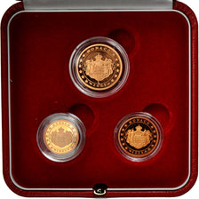 Monaco, Set, Prince Rainier III, 2005, MS(65-70), Copper Plated Steel