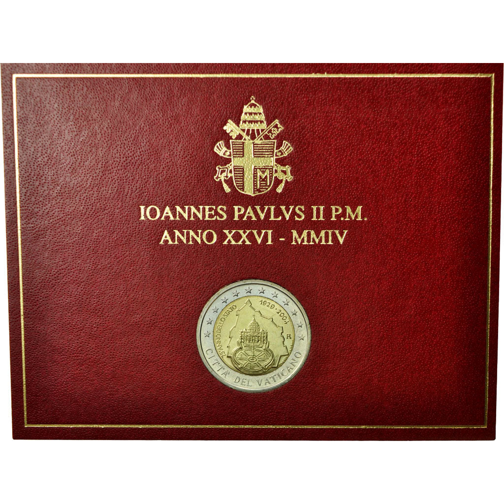 Vatikan, 2 Euro, 2004, STGL, Bi-Metallic