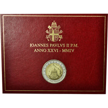 Vatican, 2 Euro, 2004, FDC, Bi-Metallic