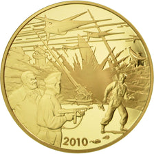 France, Monnaie de Paris, 50 Euro, Blake & Mortimer, 2010, MS(65-70), Gold