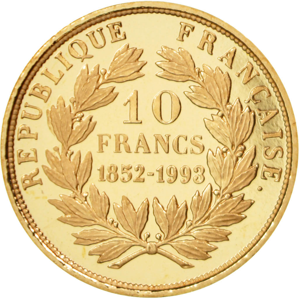 Monnaie, France, Napoléon III, 10 Francs, 1993, Paris, FDC, Or