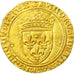Moneta, Francia, Charles VIII, Ecu d'or, Saint Lô, BB+, Oro, Duplessy:575A