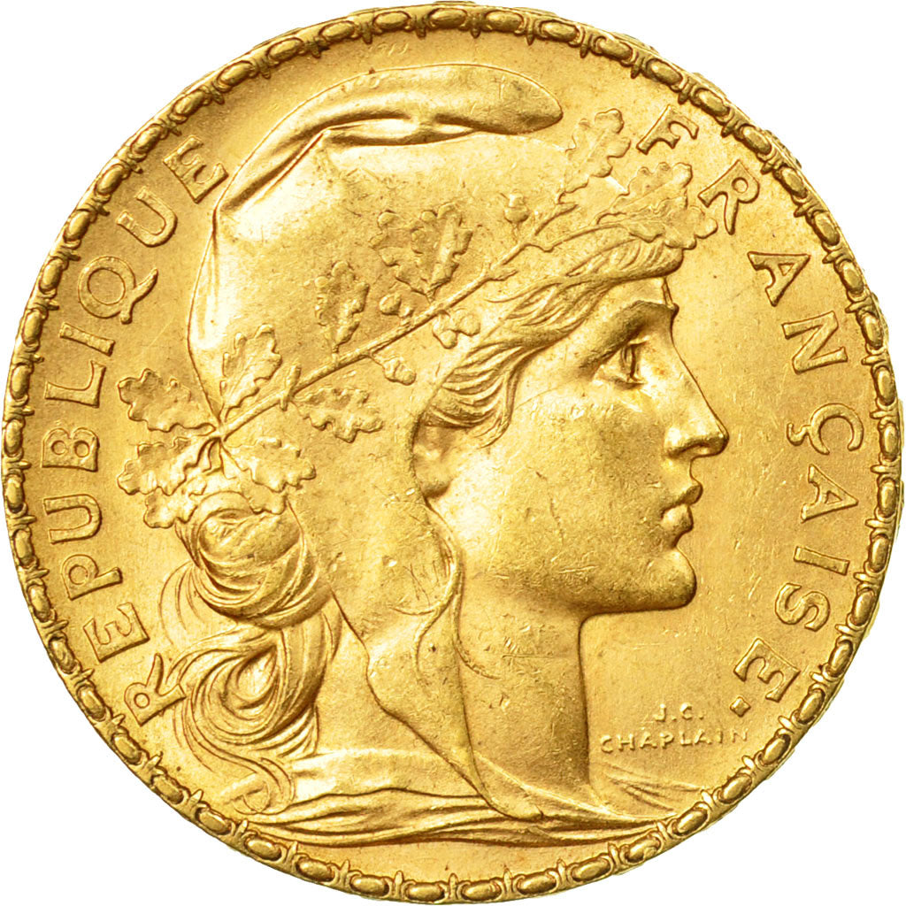 Coin, France, Marianne, 20 Francs, 1900, EF(40-45), Gold, KM:847, Gadoury:1064