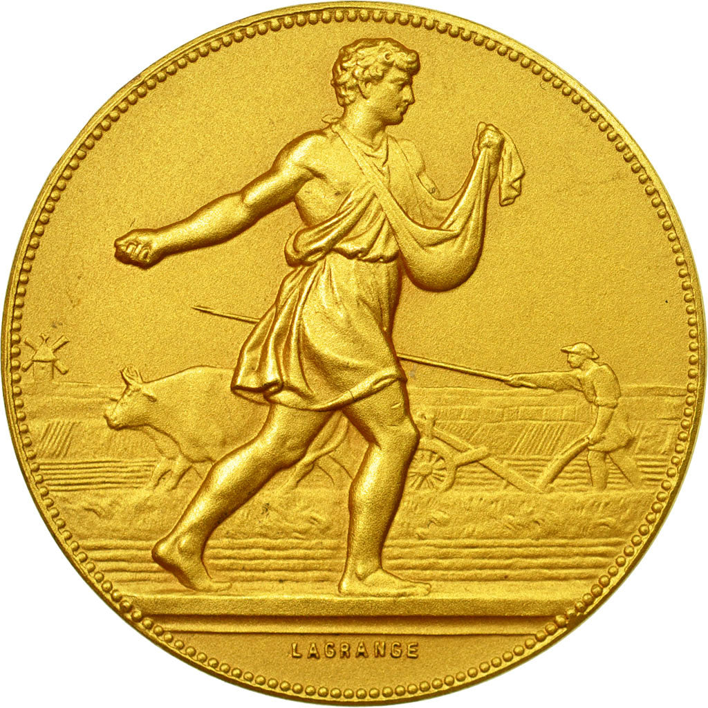 France, Médaille, Société d'Agriculture de Nice et Alpes Maritimes, SPL+, Or