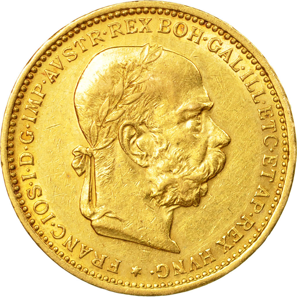 Münze, Österreich, Franz Joseph I, 20 Corona, 1893, SS, Gold, KM:2806