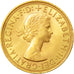 Coin, Great Britain, Elizabeth II, Sovereign, 1957, MS(63), Gold, KM:908