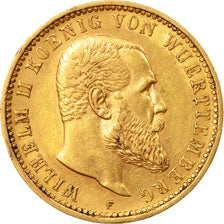 Coin, German States, WURTTEMBERG, Wilhelm II, 10 Mark, 1903, Freudenstadt
