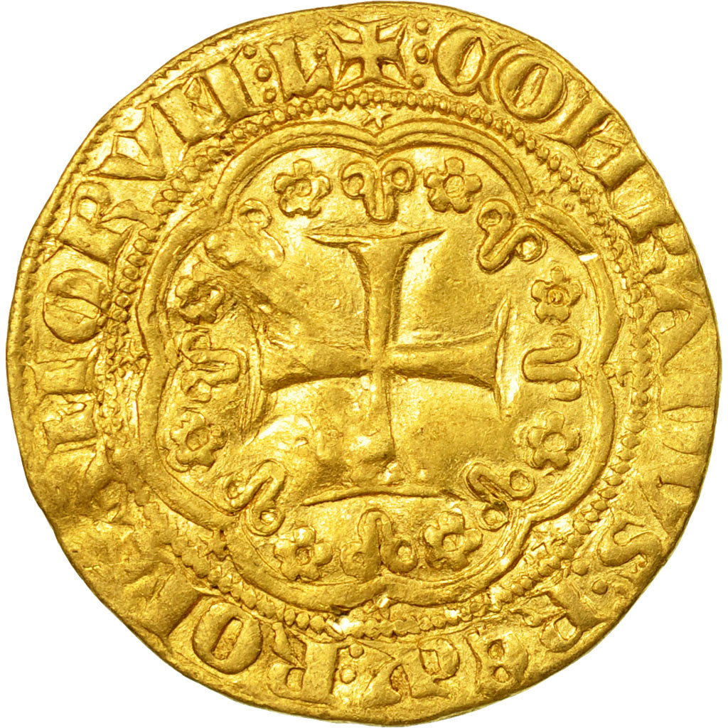Munten, Italiaanse staten, Tommaso di Campofregoso, Ducat, Genoa, ZF, Goud