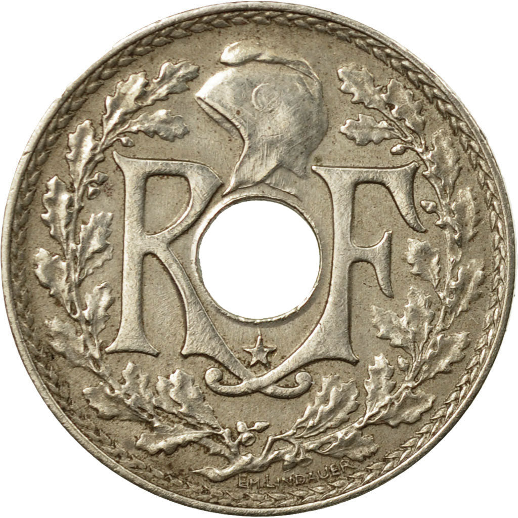 Coin, France, Lindauer, 5 Centimes, 1938, Etoile, EF(40-45), Nickel-Bronze