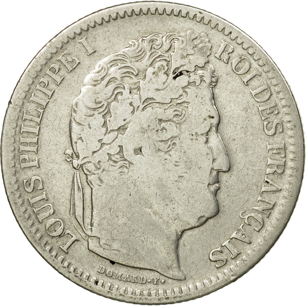 Moneta, Francja, Louis-Philippe, 2 Francs, 1832, Lille, VF(20-25), Srebro