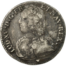Coin, France, Louis XV, 1/2 Écu aux branches d'olivier, 1727, Aix