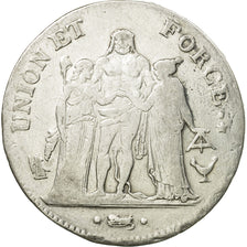 Coin, France, Union et Force, 5 Francs, AN 5, Bordeaux, VF(30-35), Silver
