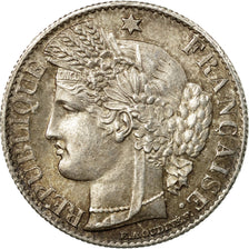 Coin, France, Cérès, 50 Centimes, 1888, Paris, MS(60-62), Silver, KM:834.1