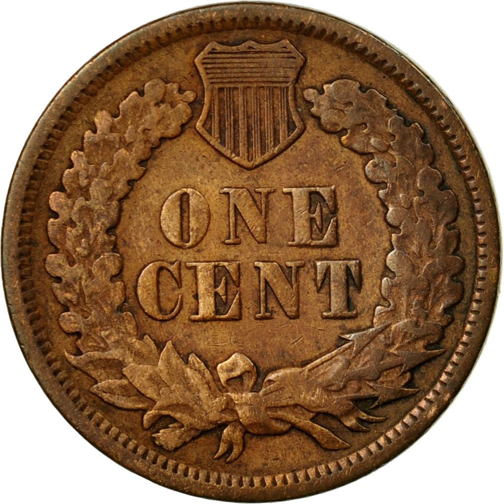 Coin, United States, Indian Head Cent, Cent, 1870, U.S. Mint, Philadelphia