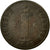 Münze, Haiti, 2 Centimes, 1846, S+, Kupfer, KM:26