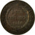 Monnaie, Haïti, 2 Centimes, 1846, TB+, Cuivre, KM:26