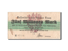 Germany, Kreises Daun, 5 Millions Mark, 24.8.1923, Notgeld, Pick UNL