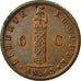 Coin, Haiti, 6 Centimes, 1846, AU(50-53), Copper, KM:28