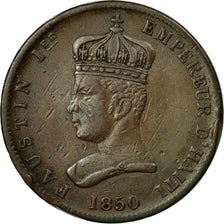 Coin, Haiti, 6-1/4 Centimes, 1850, VF(20-25), Copper, KM:38