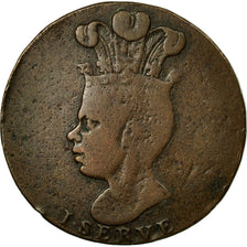 Coin, Barbados, Penny, 1788, VF(20-25), Copper, KM:Tn8