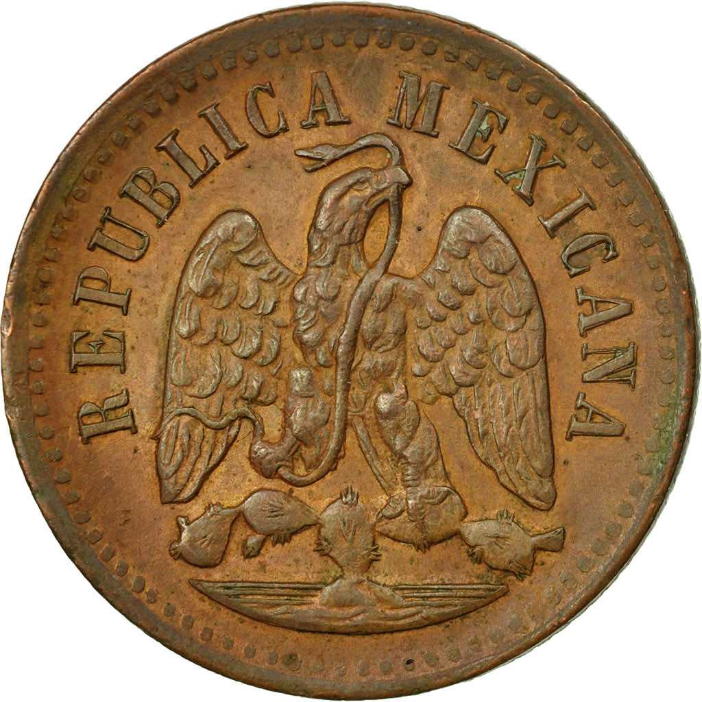 Moneda, México, Centavo, 1894, Mexico City, EBC, Cobre, KM:391.6