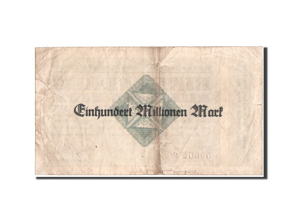 Germany, Kreises Daun, 100 Millions Mark, 1.10.1923, Notgeld, Pick UNL