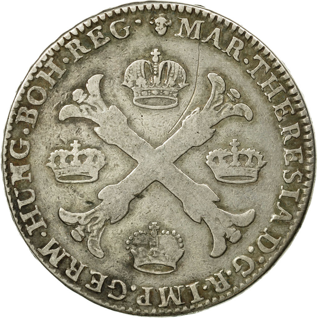 Coin, AUSTRIAN NETHERLANDS, Maria Theresa, Kronenthaler, 1764, Brussels