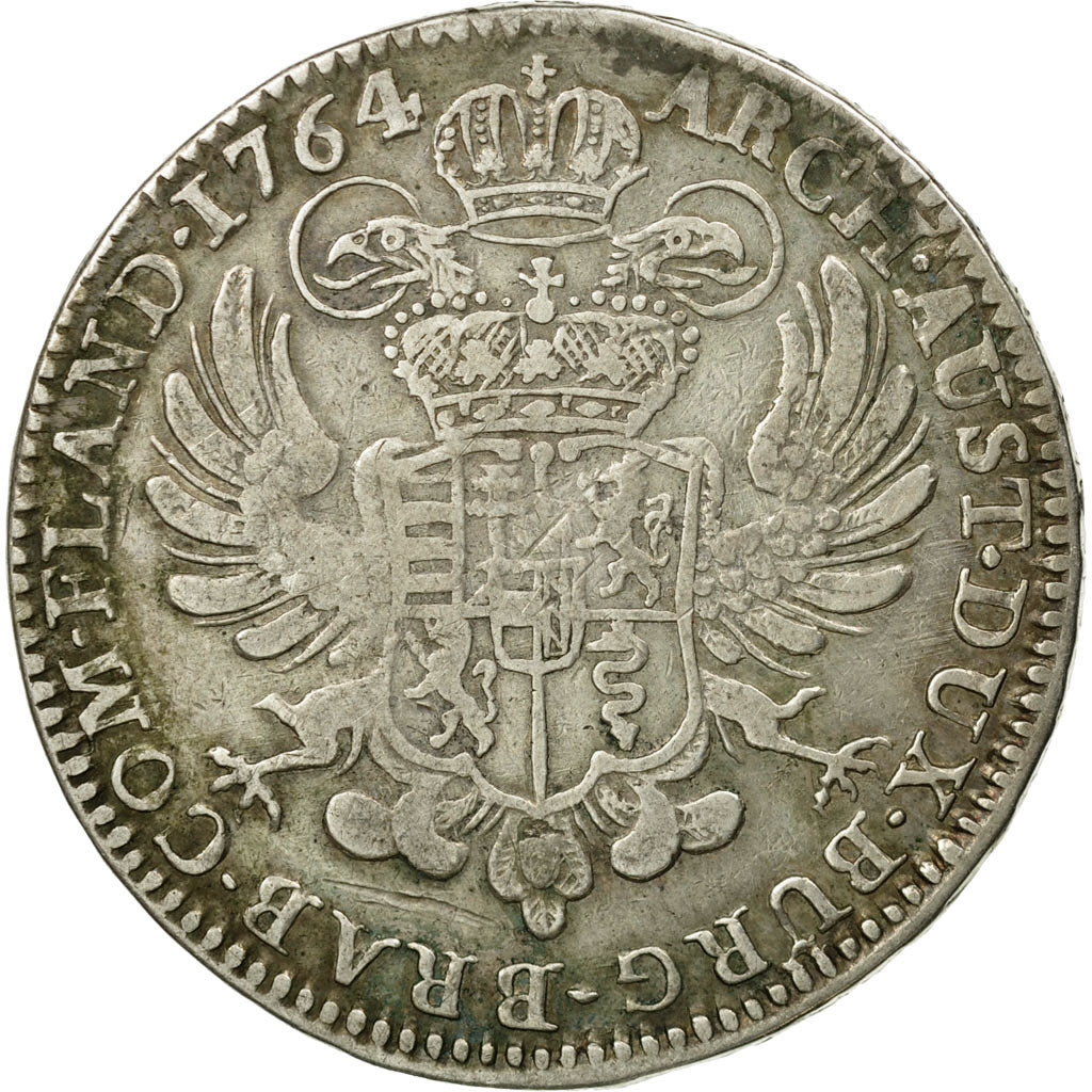 Coin, AUSTRIAN NETHERLANDS, Maria Theresa, Kronenthaler, 1764, Brussels