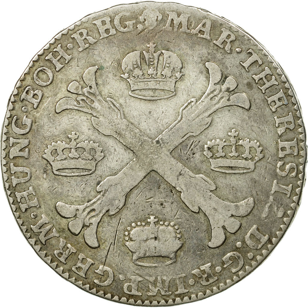 Coin, AUSTRIAN NETHERLANDS, Maria Theresa, Kronenthaler, 1767, Brussels