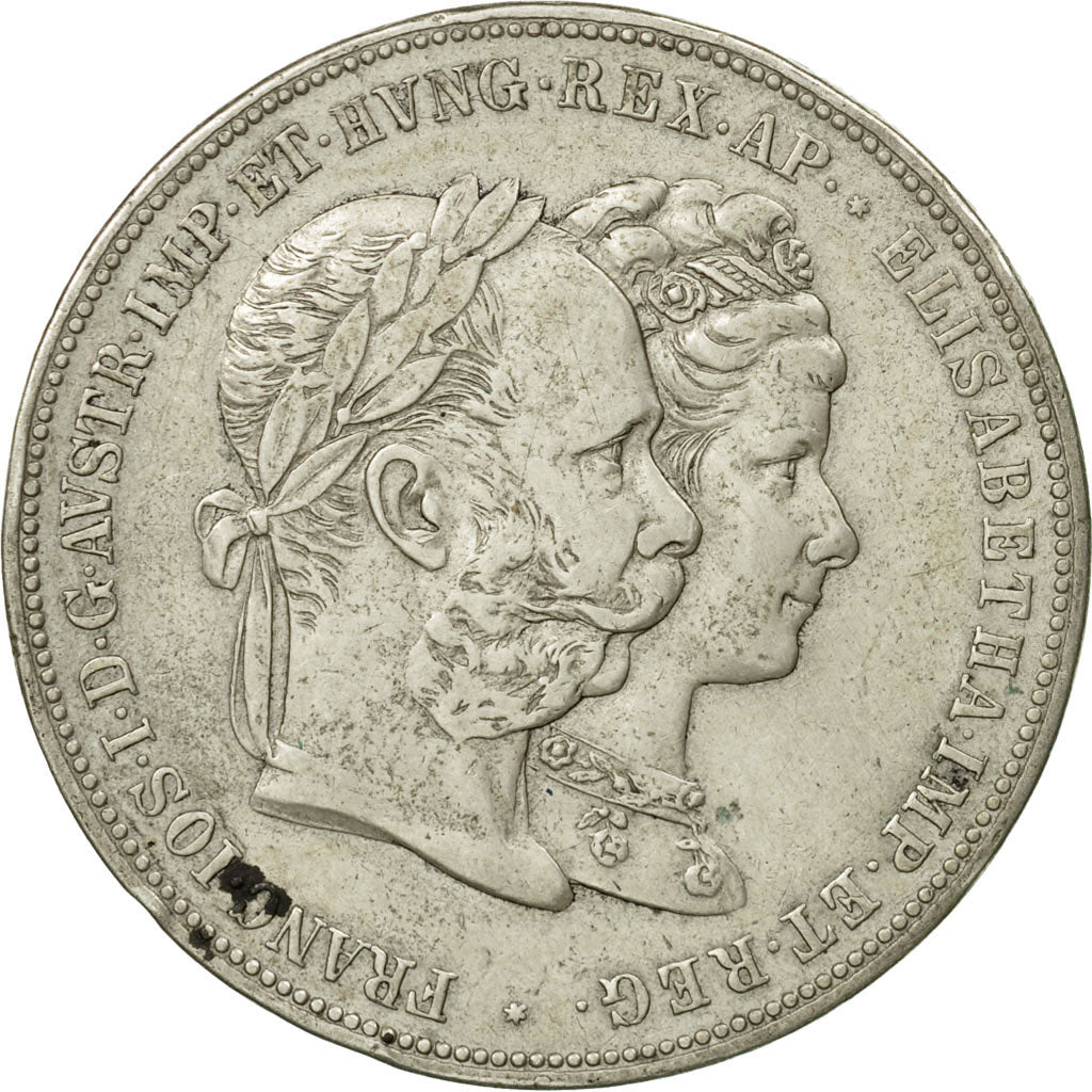 Coin, Austria, Franz Joseph I, 2 Gulden, Zwei, 1879, EF(40-45), Silver, KM:M5